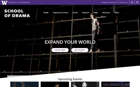 UW School of Drama website