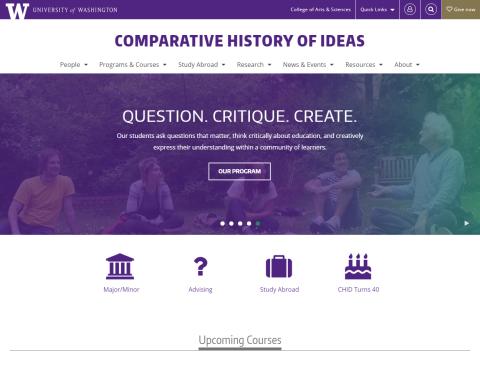 UW Comparative History of Ideas Program