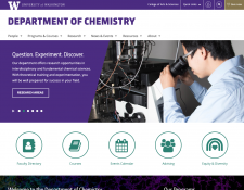 UW Department of Chemistry website