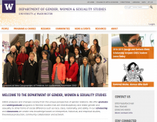 UW Department of Gender, Women, and Sexuality Studies website