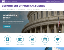 Political Science homepage